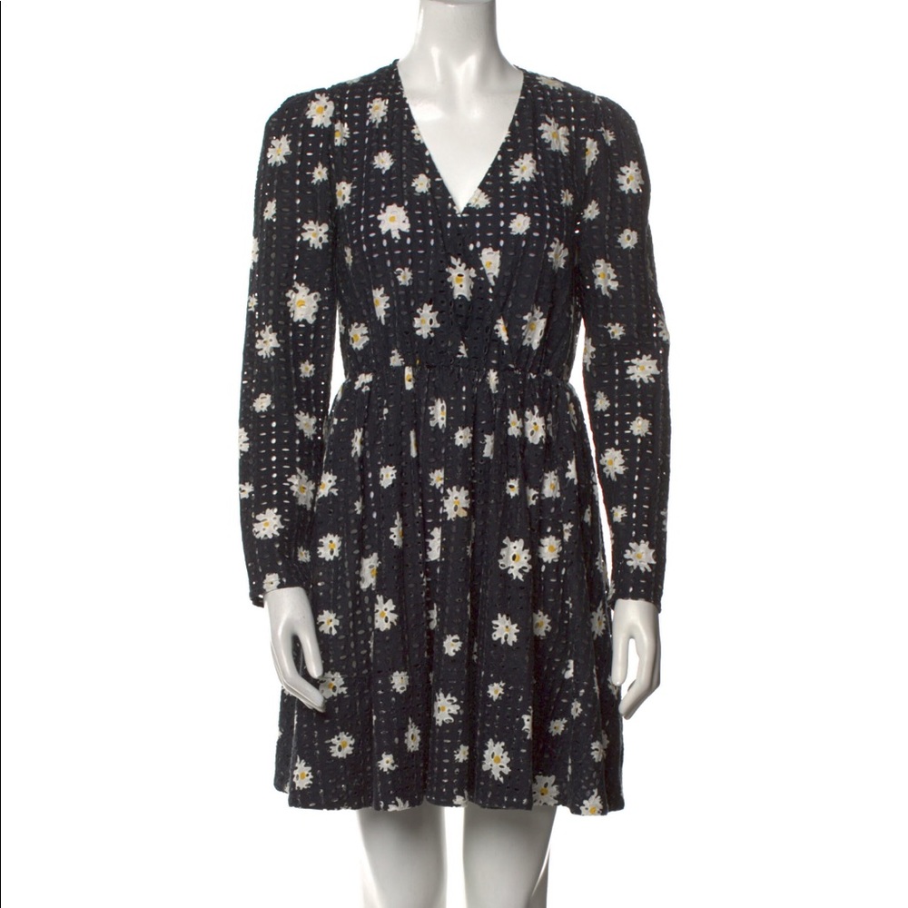 Maje Floral Print Mini dress